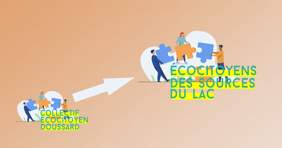 Le Collectif Écocitoyen Doussard devient les Écocitoyens des Sources du Lac